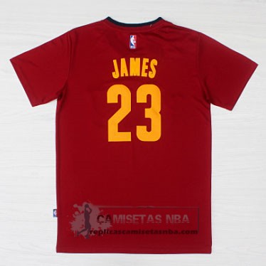 Camiseta Manga Corta Cavaliers James Rojo